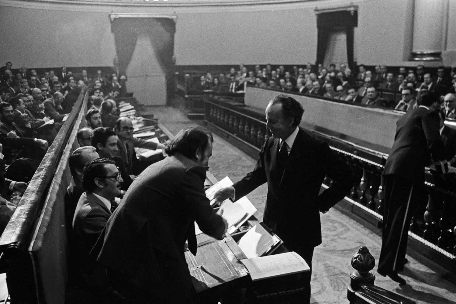 EuropaPress_7519675_MADRID_ESPAA_31_OCTUBRE_1978_Sesion_en_el_Sen